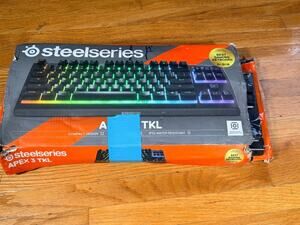 STEELSERIES APEX 3 TKL GAMING KEYBOARD BRAND NEW SEALED